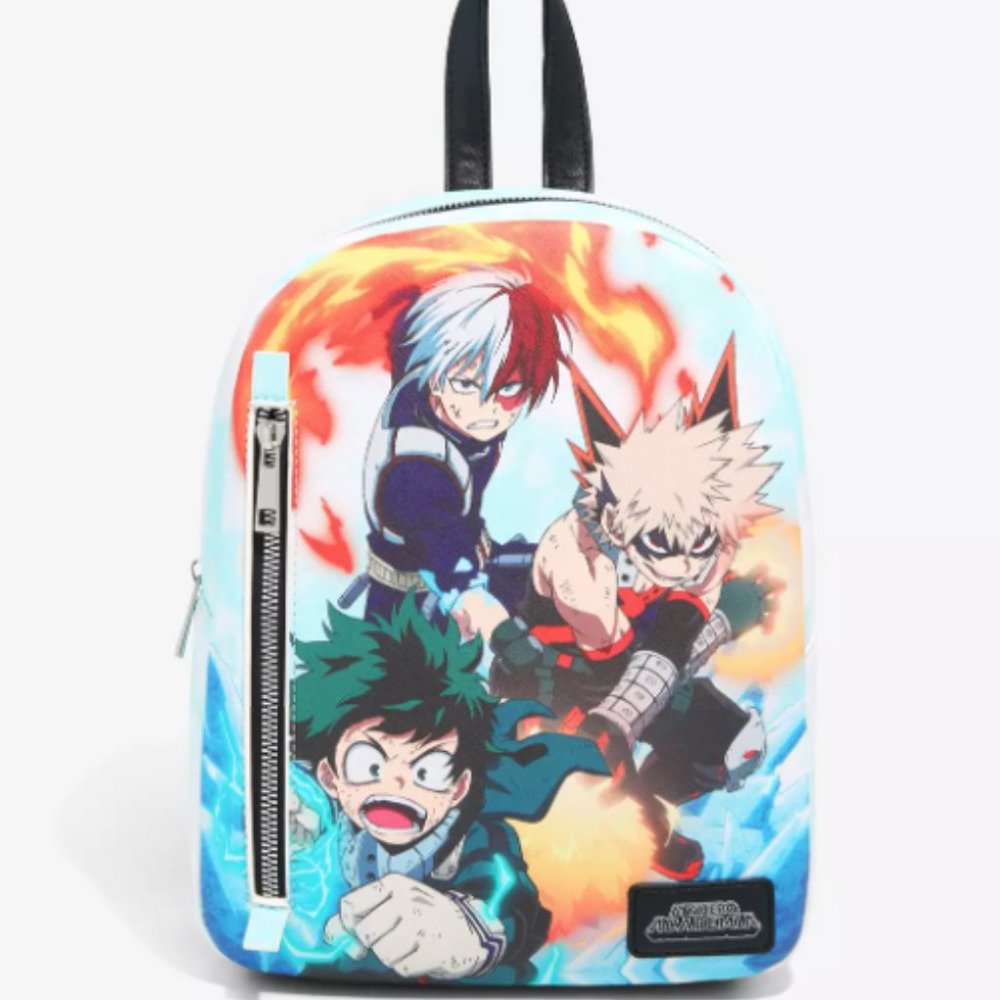 My Hero Academia Hero Trio Mini Backpack NWT